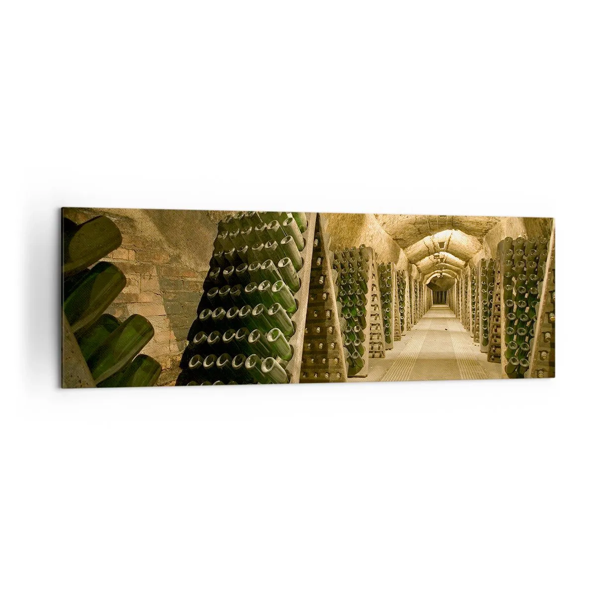 Schilderen op canvas - De geboorte van smaak - 160x50 cm