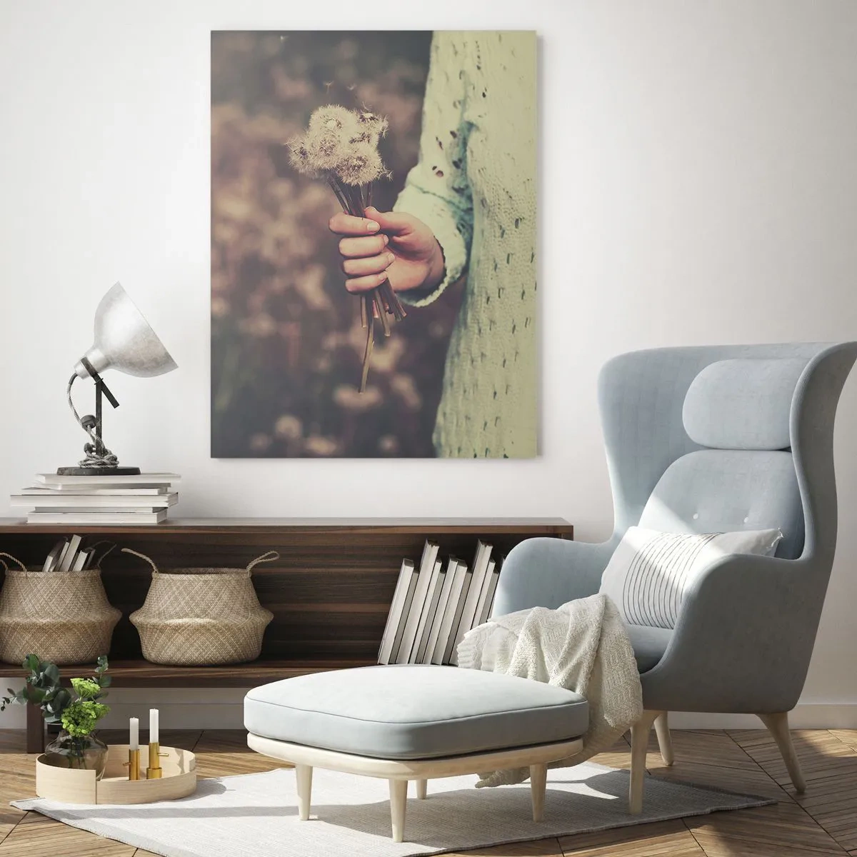 Schilderen op glas - Bewaar ze alsjeblieft - 70x100 cm