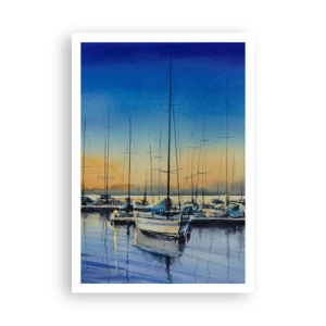 Poster - Einde van een goede dag - 70x100 cm