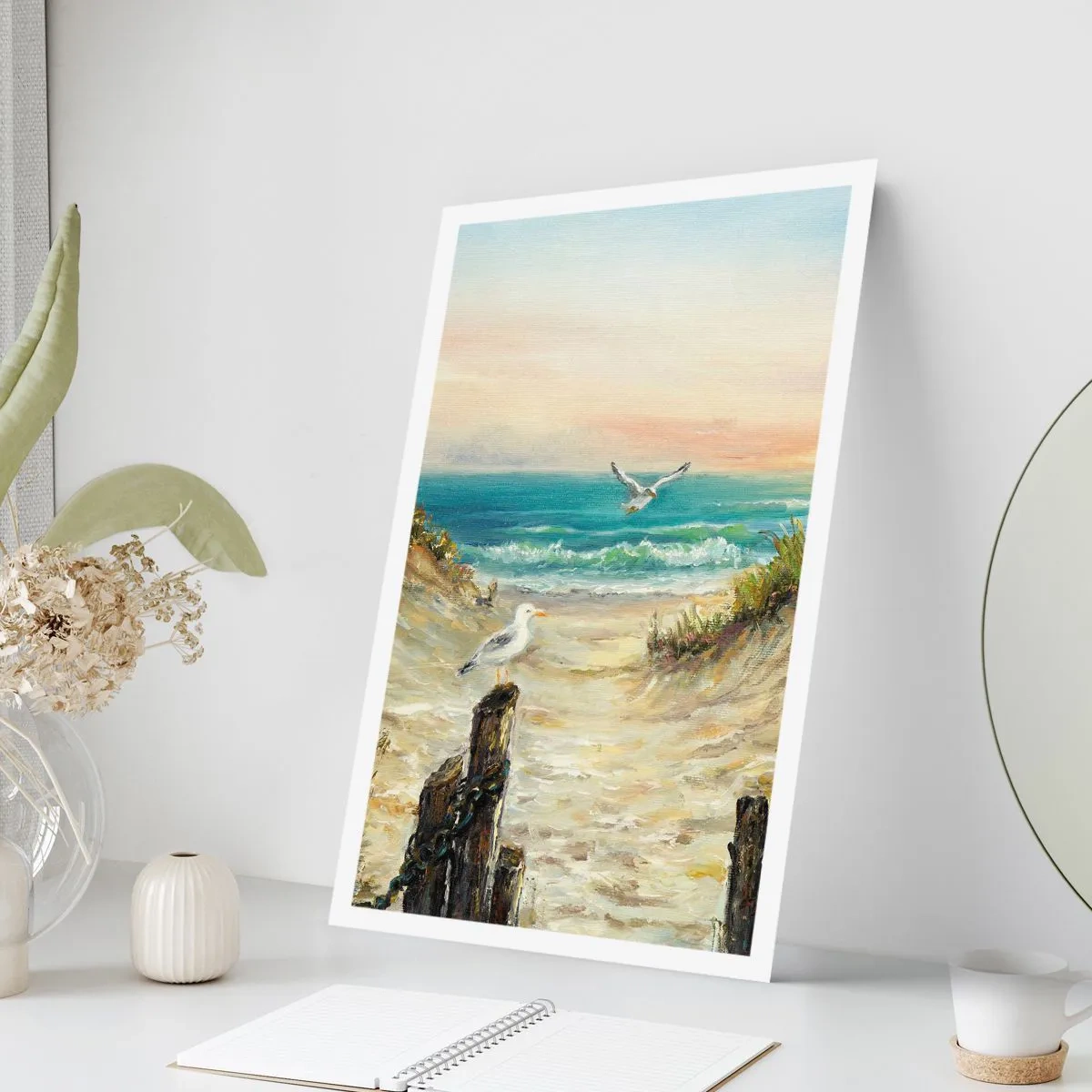 Poster - Windstille afzondering - 70x100 cm