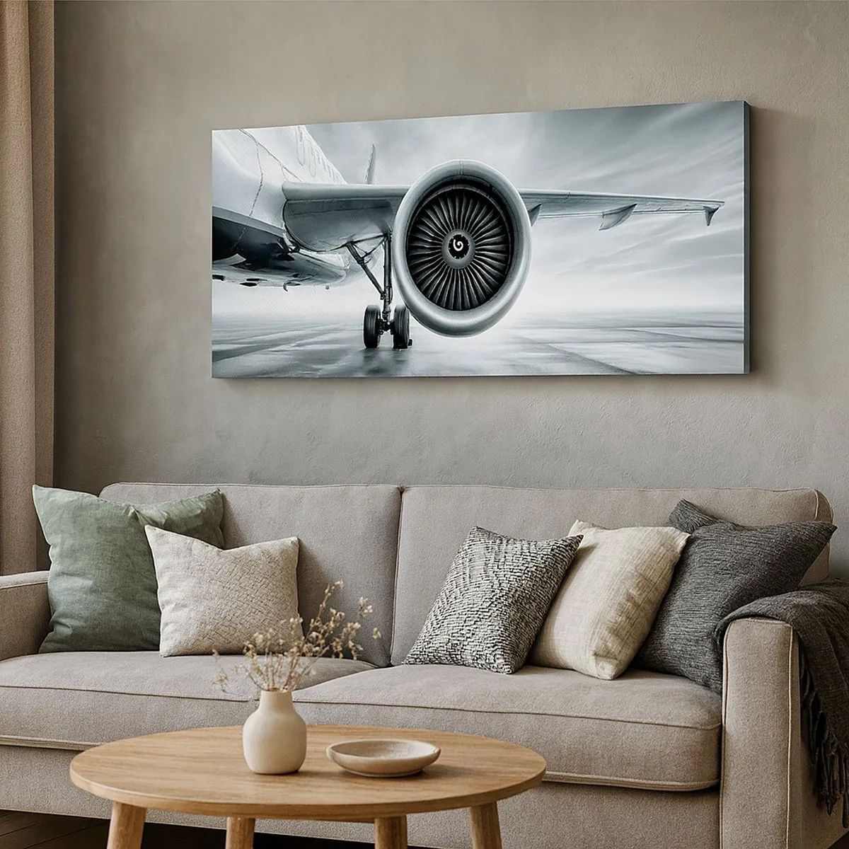 Schilderen op canvas - Er is kracht! - 100x40 cm