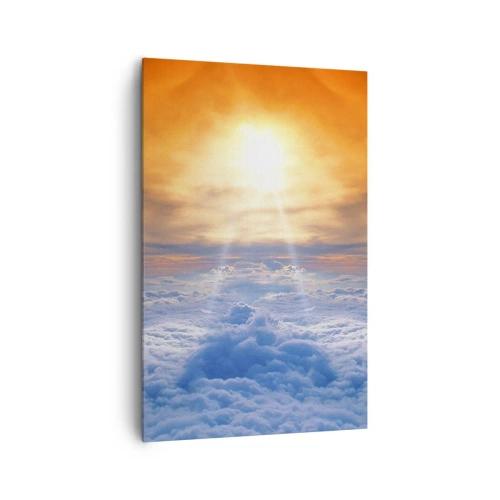 Schilderen op canvas - Mystiek landschap - 80x120 cm