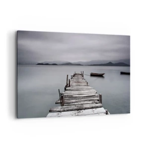 Schilderen op canvas - Je kunt morgen gaan - 100x70 cm