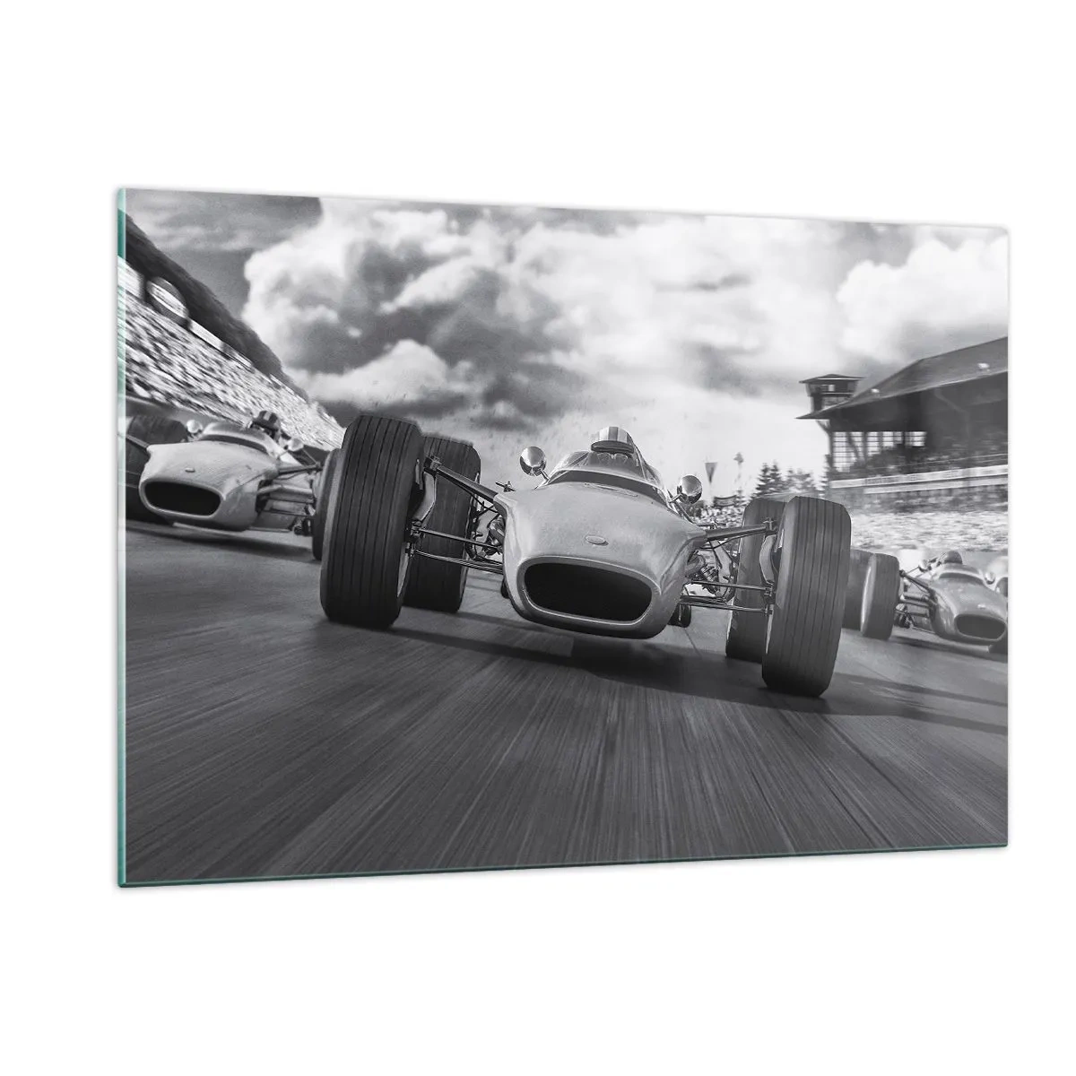 Schilderen op glas - Er is kracht! - 120x80 cm