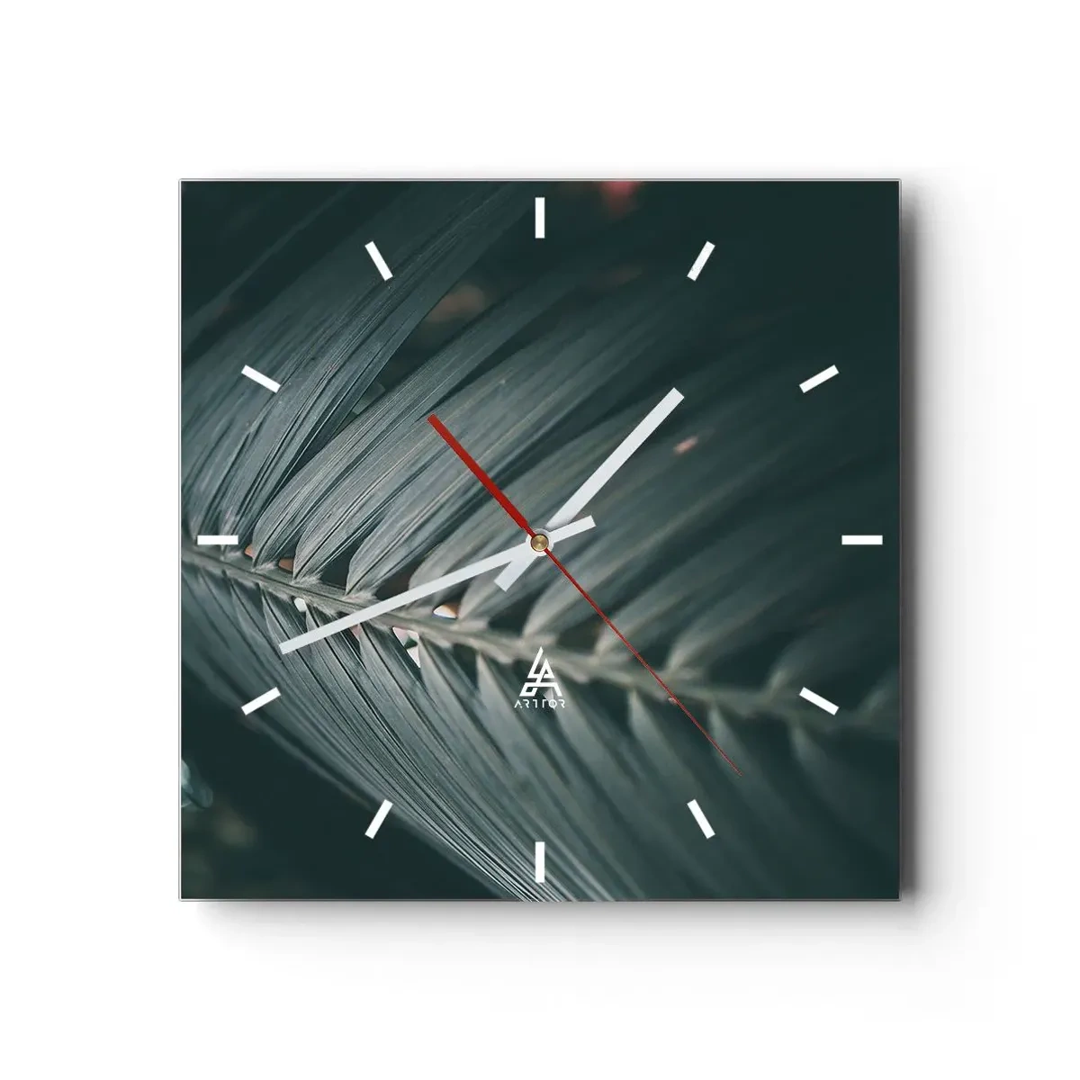 Wandklok - Klok - De precisie van de natuur - 30x30 cm