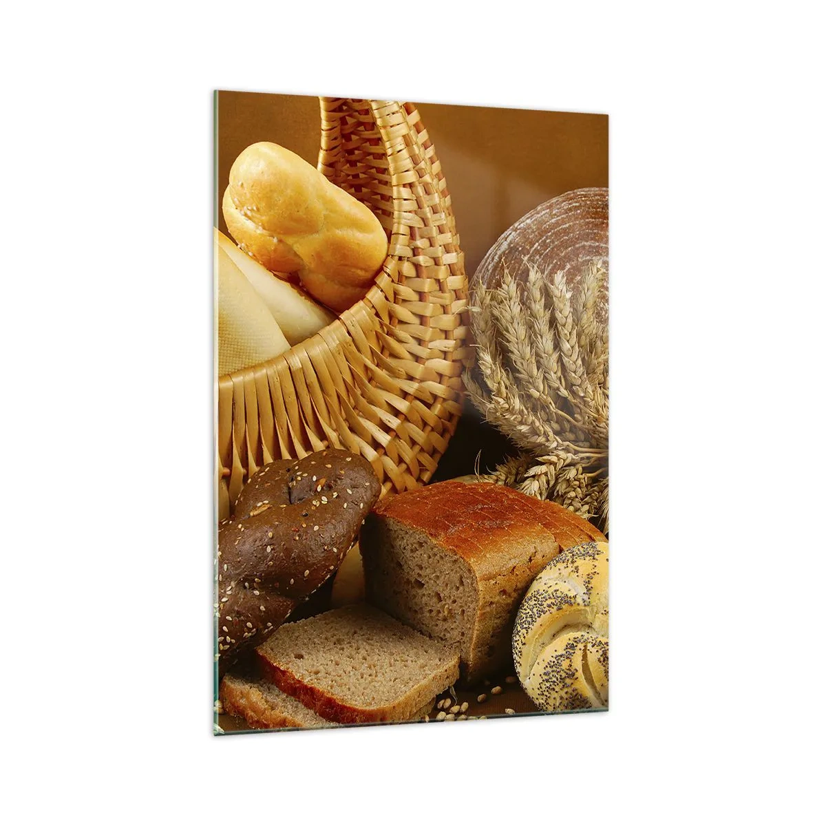 Schilderen op glas - We kwamen er weer mee weg - 70x100 cm