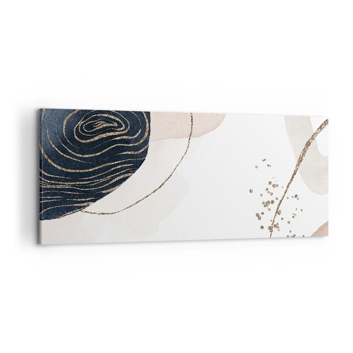 Schilderen op canvas - Alles vloeit - 120x50 cm