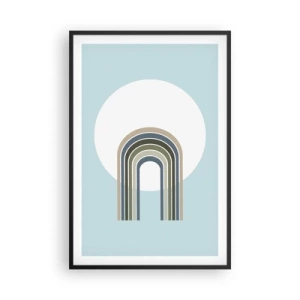 Poster in een zwarte lijst - Onweerstaanbare aantrekkingskracht - 61x91 cm