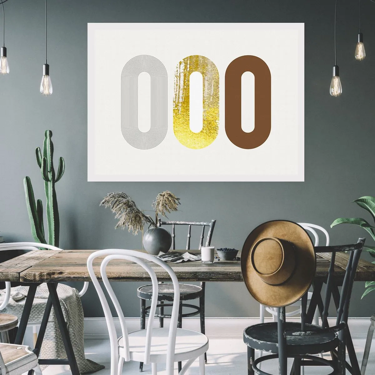 Poster - Oooo! - 40x30 cm