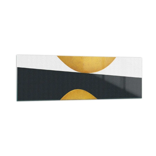 Schilderen op glas - Ten eerste: goud - 160x50 cm
