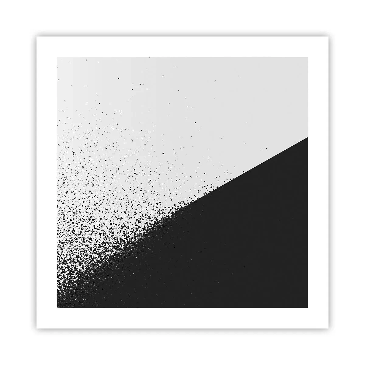 Poster - Steeds sneller, meer en meer - 50x50 cm