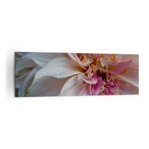 Schilderen op canvas - Bloeiende frisheid - 160x50 cm