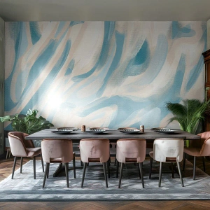 Fotobehang op maat Premium Sand - Lente briesjes - Deel, Helder, Pastel