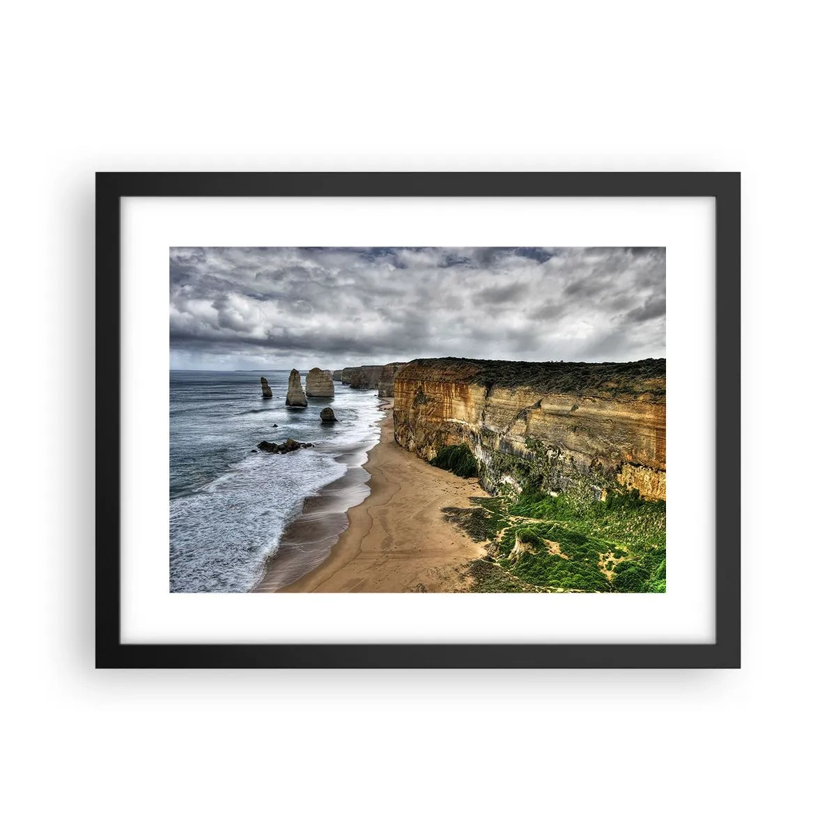 Poster in een zwarte lijst - Rauwe schoonheid - 40x30 cm