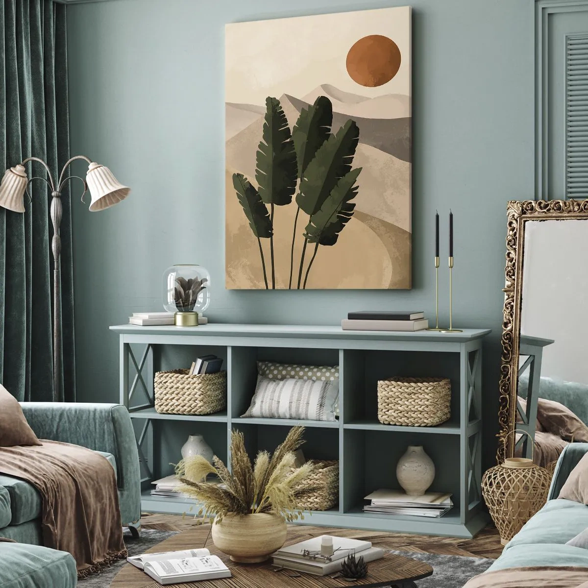 Schilderen op canvas - De triomf van het leven - 70x100 cm