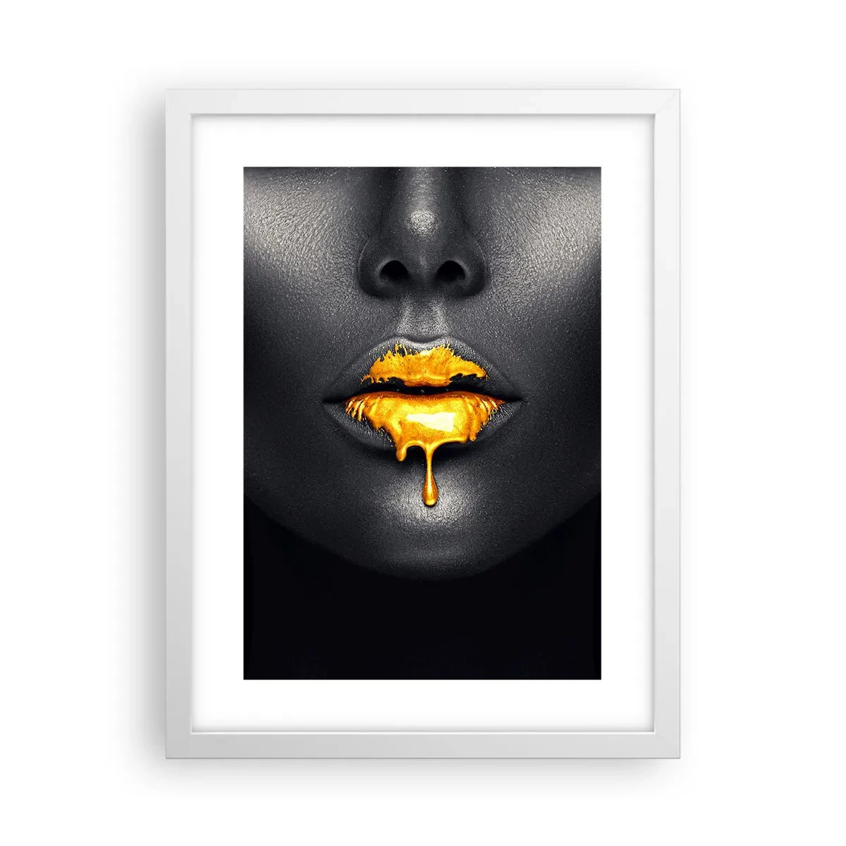 Poster in een witte lijst - Goldmouth - 30x40 cm
