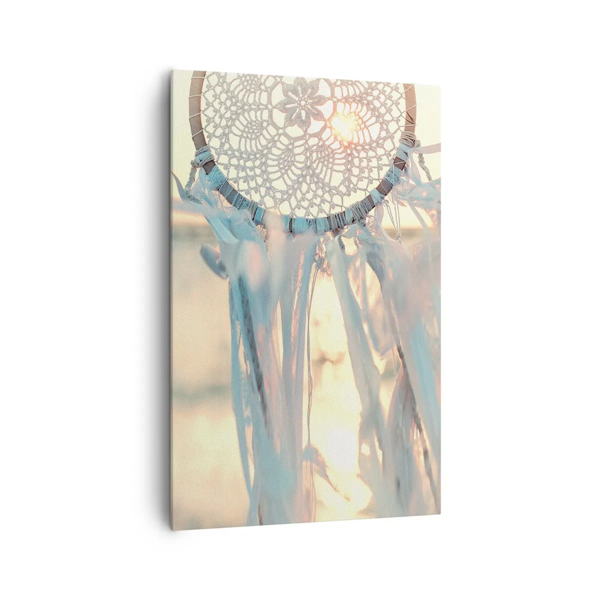 Schilderen op canvas - Kanten totem - 80x120 cm