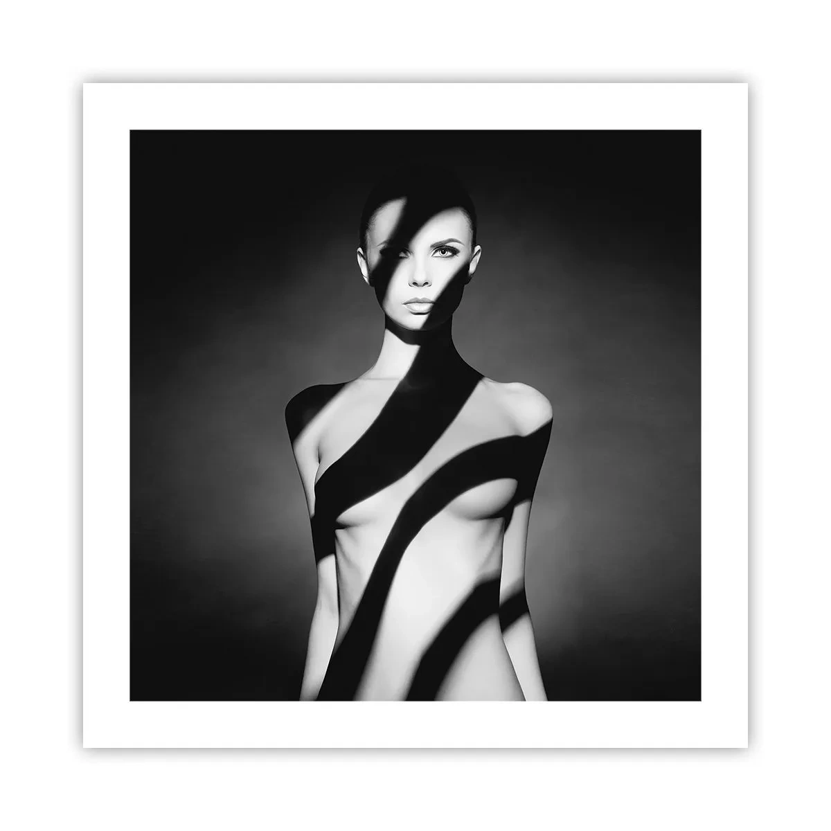 Poster - In glans en schaduw - 50x50 cm