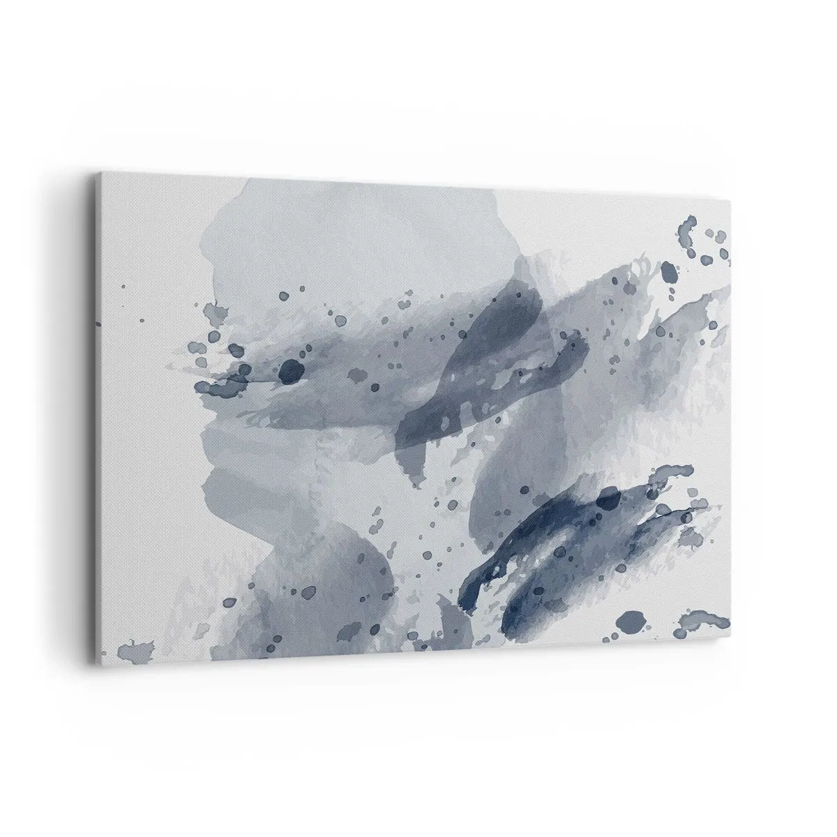 Schilderen op canvas - Een onderzoek naar de aard van water - 100x70 cm