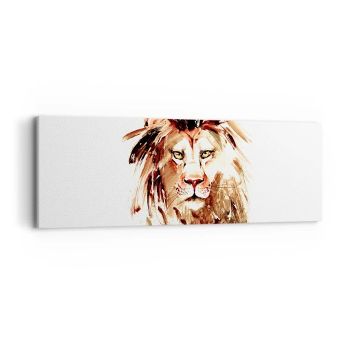 Schilderen op canvas - Kracht en waardigheid - 90x30 cm