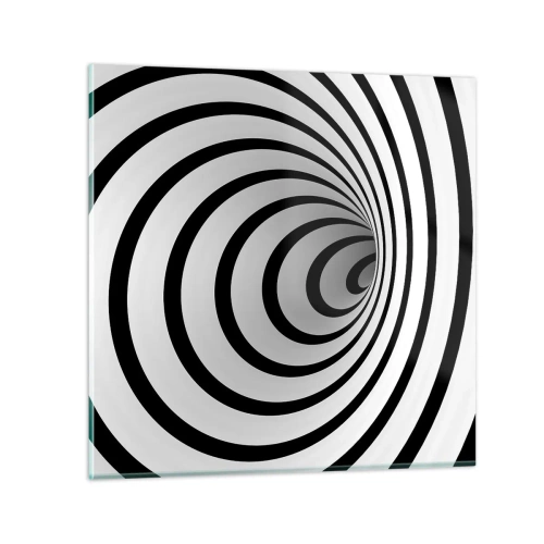 Schilderen op glas - Kun jij er ook niet tegen? - 70x70 cm