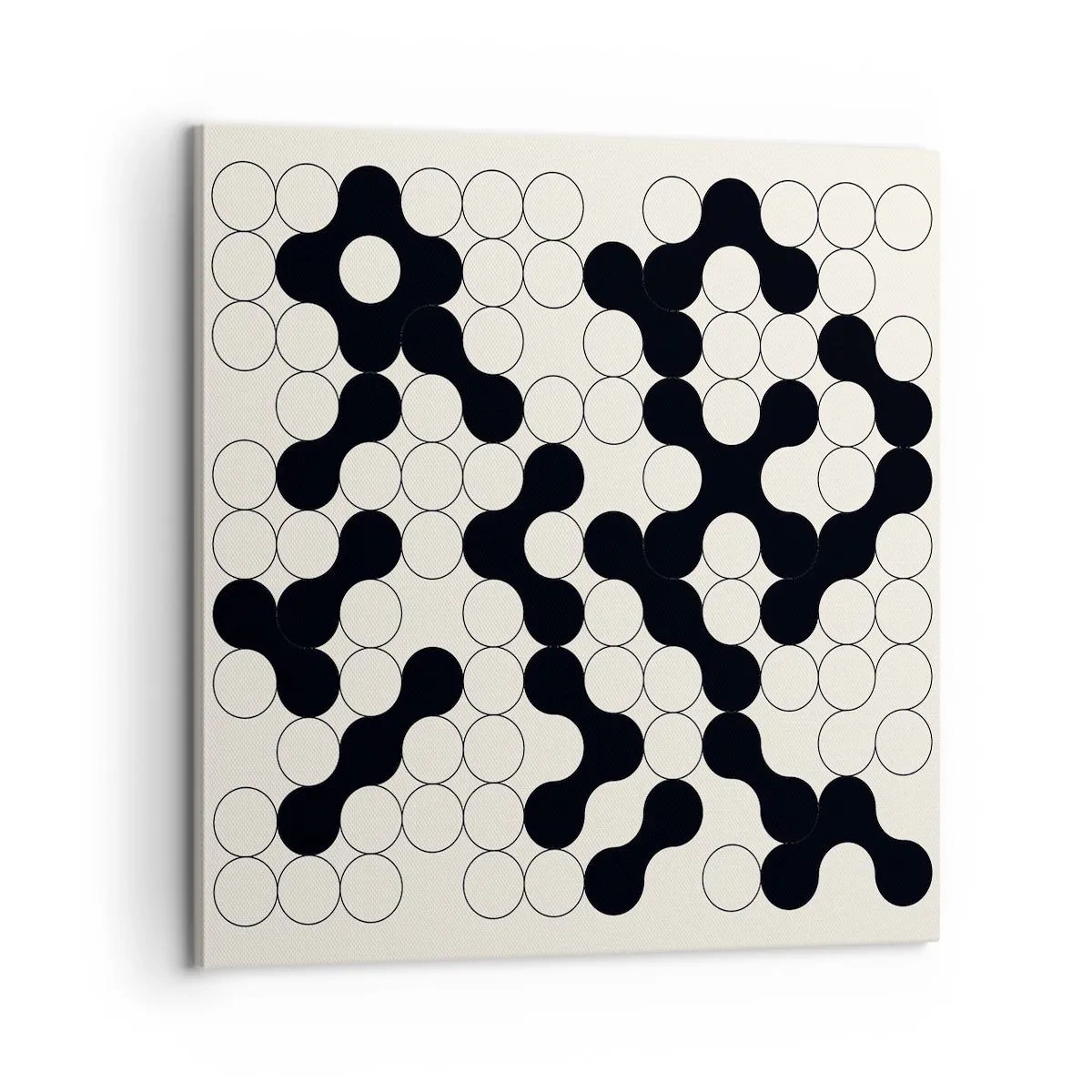 Schilderen op canvas - Chinees spel – variatie - 60x60 cm