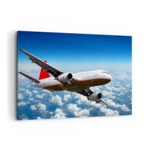 Schilderen op canvas - Even weg van alles - 100x70 cm