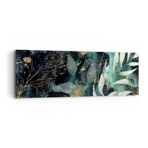 Schilderen op canvas - Magische tuin - 90x30 cm
