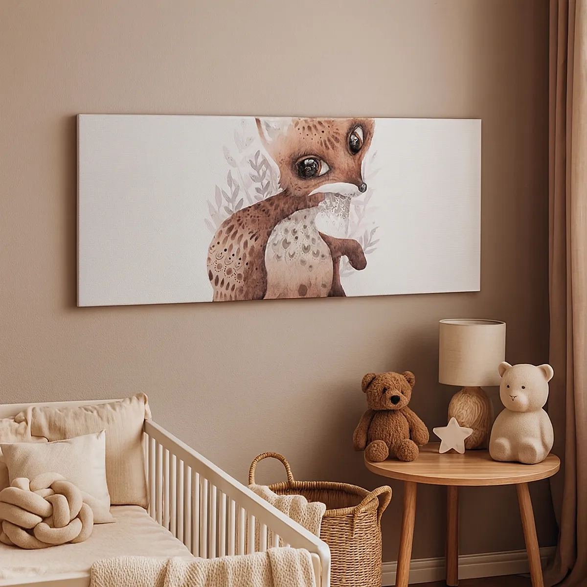 Schilderen op canvas - Houd er gewoon van - 30x30 cm