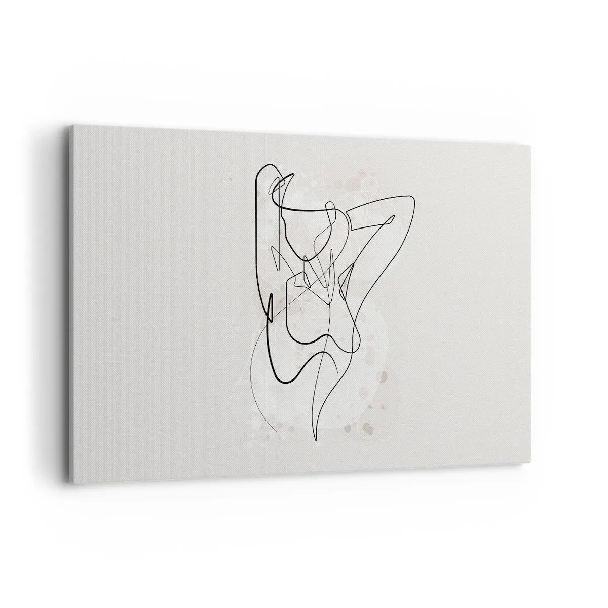 Schilderen op canvas - De kunst van het verleiden - 120x80 cm