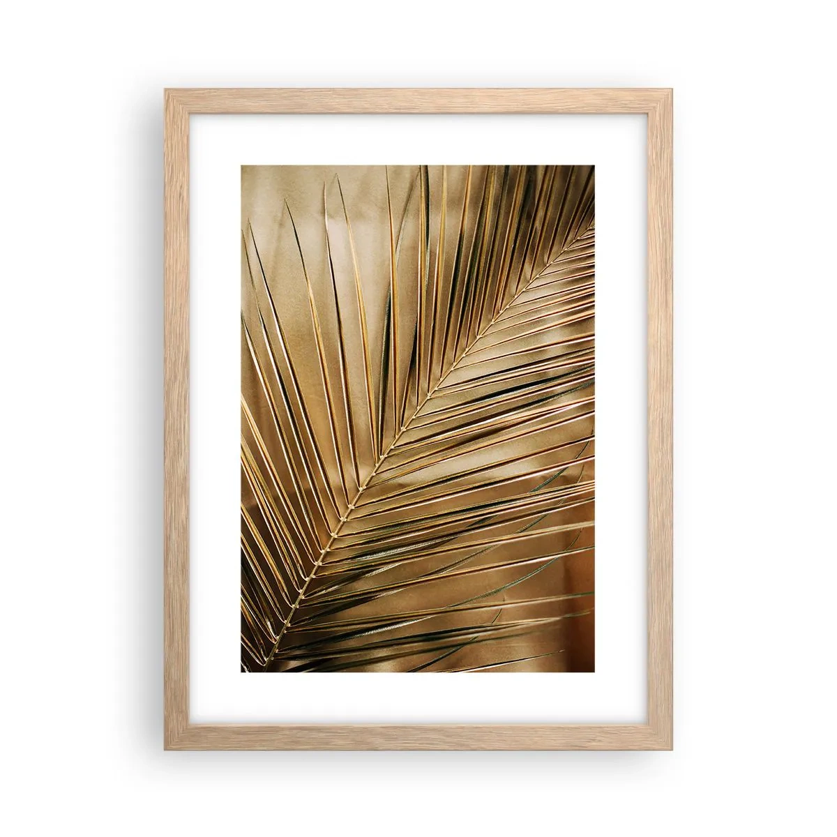 Een poster in een licht eiken lijst - Natuurlijke zuilengalerij - 30x40 cm