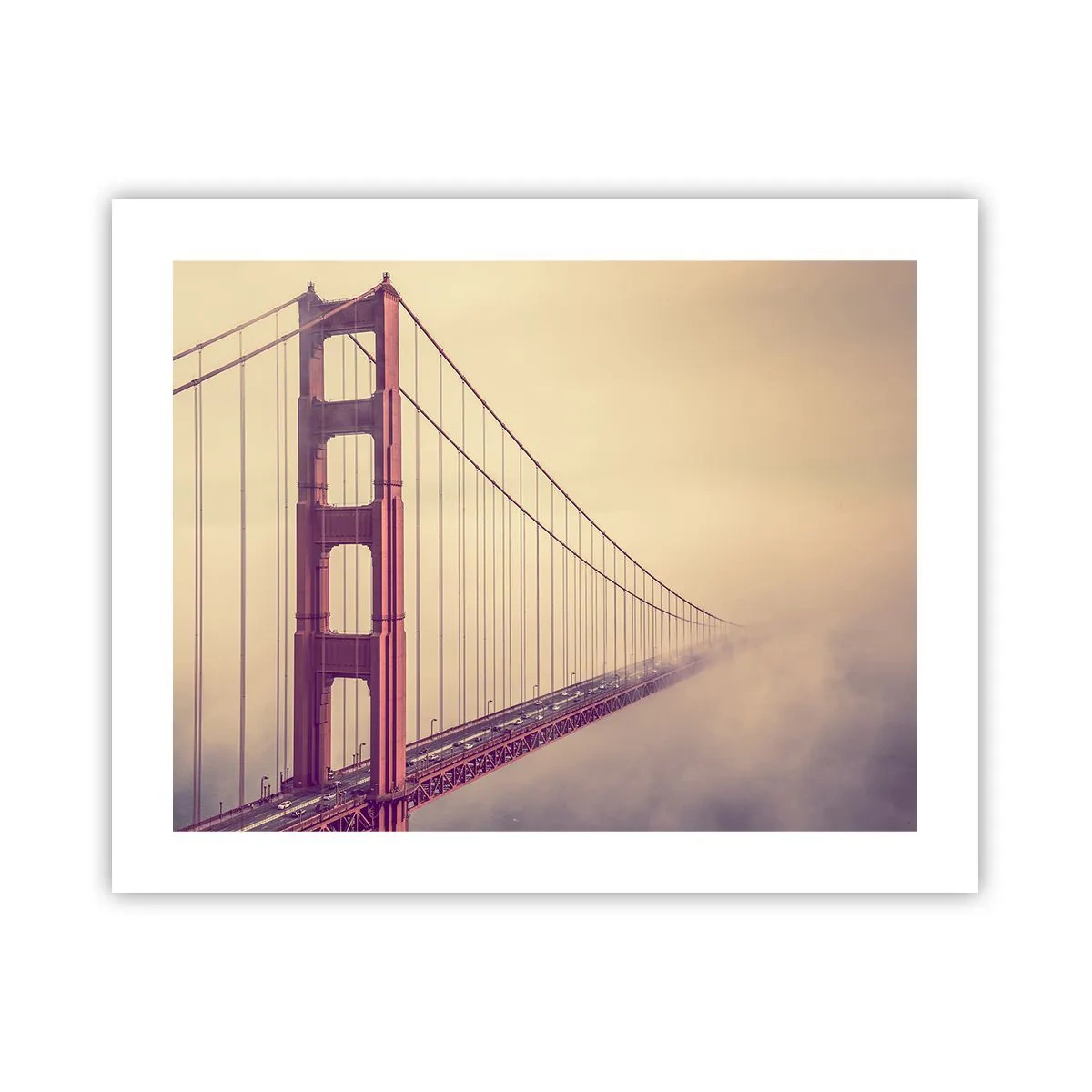 Poster - Tussen hemel en aarde - 50x40 cm