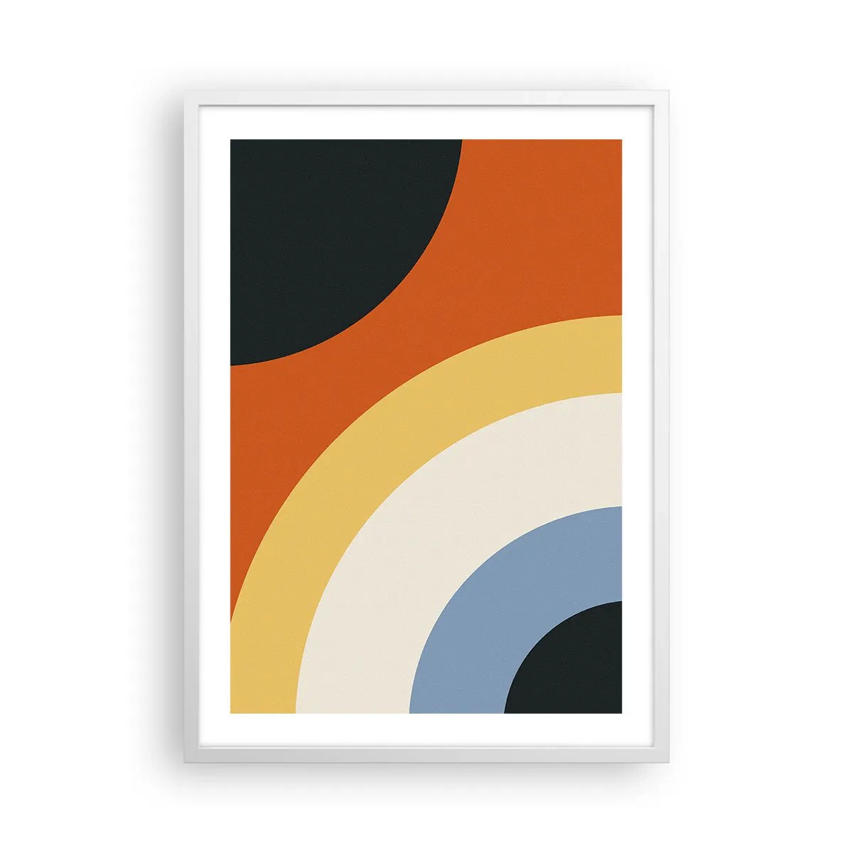 Poster in een witte lijst - Naar mezelf toe - 50x70 cm