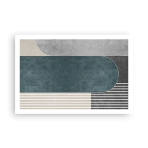 Poster - Compositie op niveau - 91x61 cm