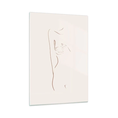 Schilderen op glas - De vorm van verlangen - 50x70 cm
