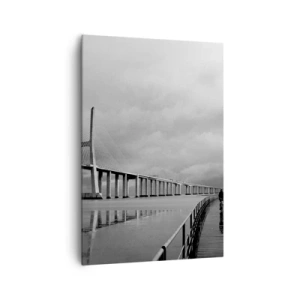 Schilderen op canvas - Gun iedereen wat hij verdient. - 70x100 cm