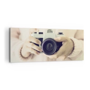 Schilderen op canvas - Om meer te zien... - 120x50 cm