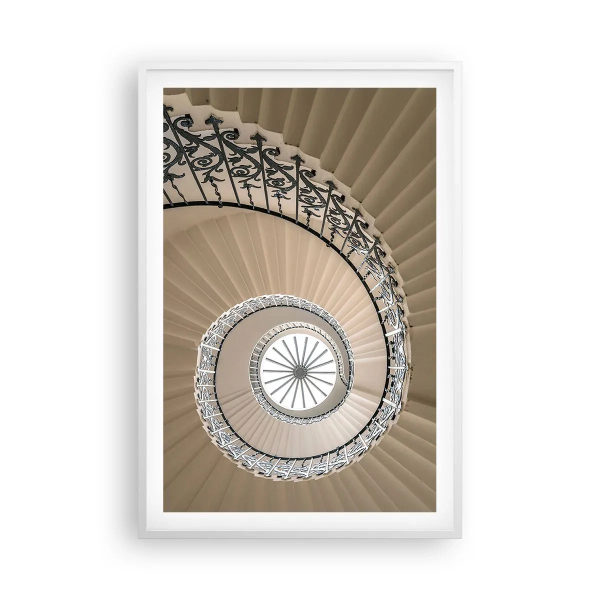 Poster in een witte lijst - Binnenin de schaal - 61x91 cm