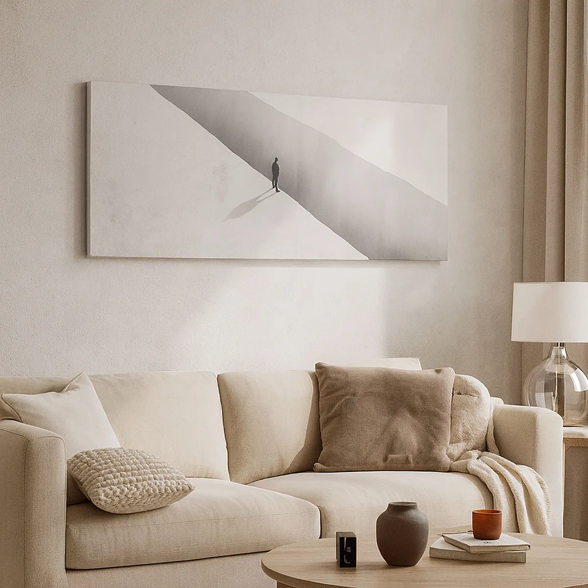 Schilderen op canvas - Een duidelijk doel - 30x30 cm