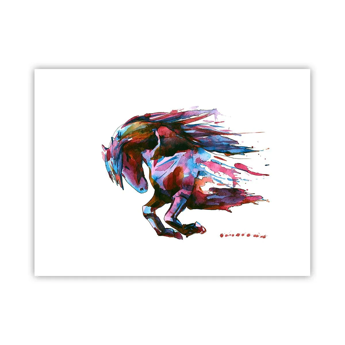 Poster - In vervoering - 40x30 cm