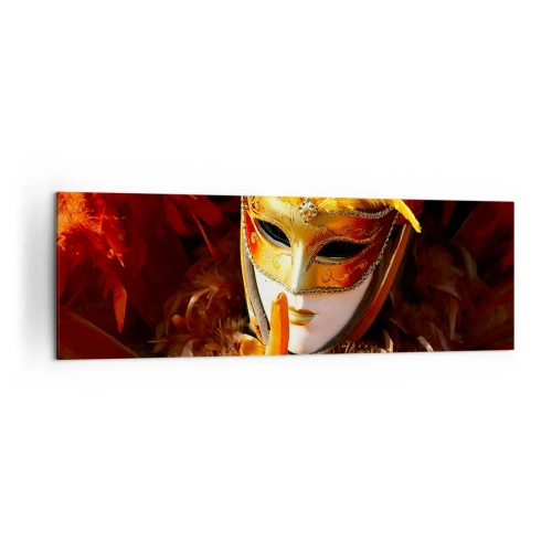 Schilderen op canvas - Mysterie maakt deel uit van het spel - 160x50 cm