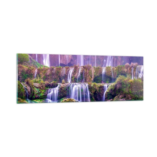 Schilderen op glas - Trap naar de hemel - 90x30 cm