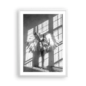 Poster in een witte lijst - Recht uit de hemel - 50x70 cm