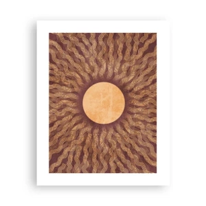 Poster - Zon icoon - 40x50 cm