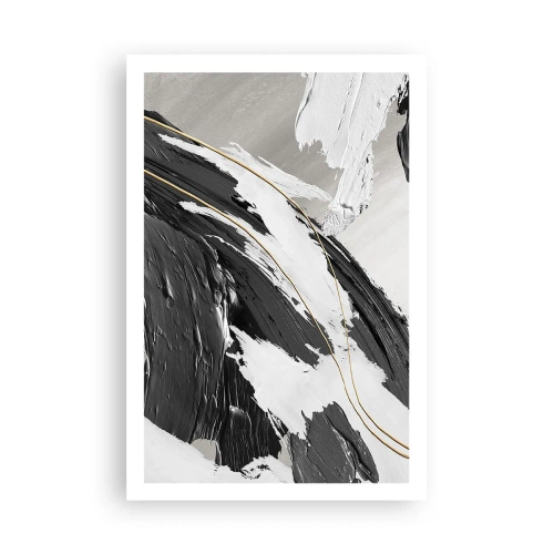 Poster - Abstractie op grote schaal - 61x91 cm