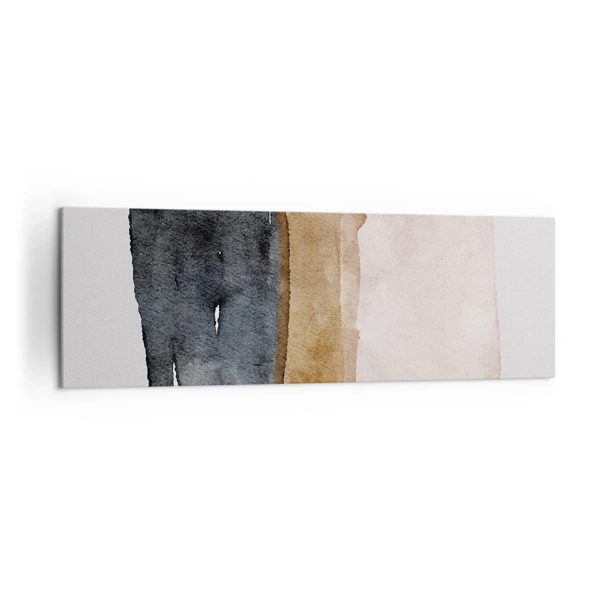 Schilderen op canvas - De samenstelling van de kleuren van de aarde - 160x50 cm