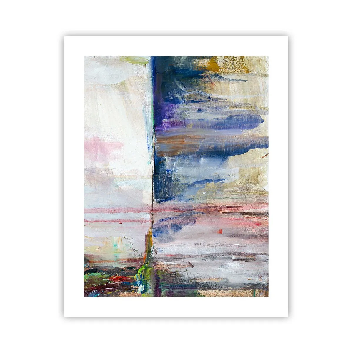 Poster - Kleurrijke impressies en associaties - 40x50 cm