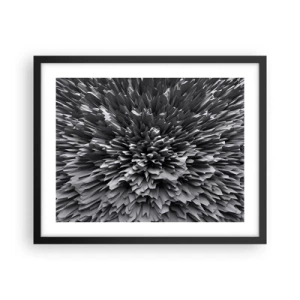 Poster in een zwarte lijst - Strikter kan het niet - 50x40 cm