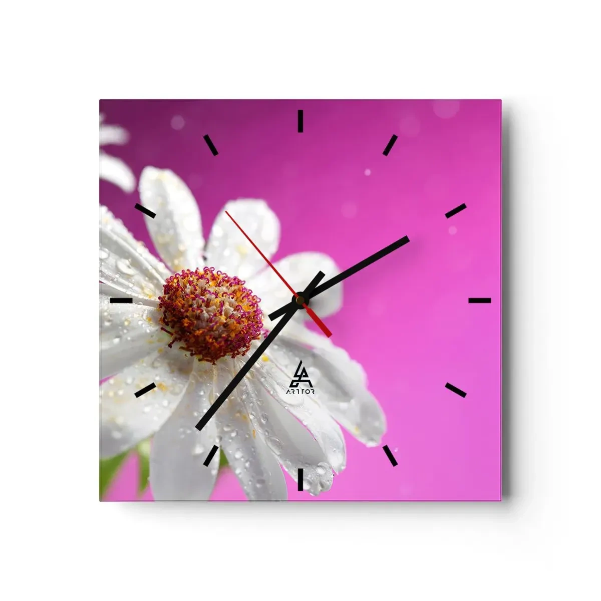 Wandklok - Klok - Bescheiden in zijn schoonheid - 30x30 cm