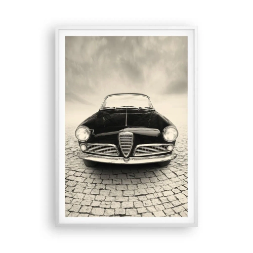 Poster in een witte lijst - Je moet gewoon van me houden - 70x100 cm